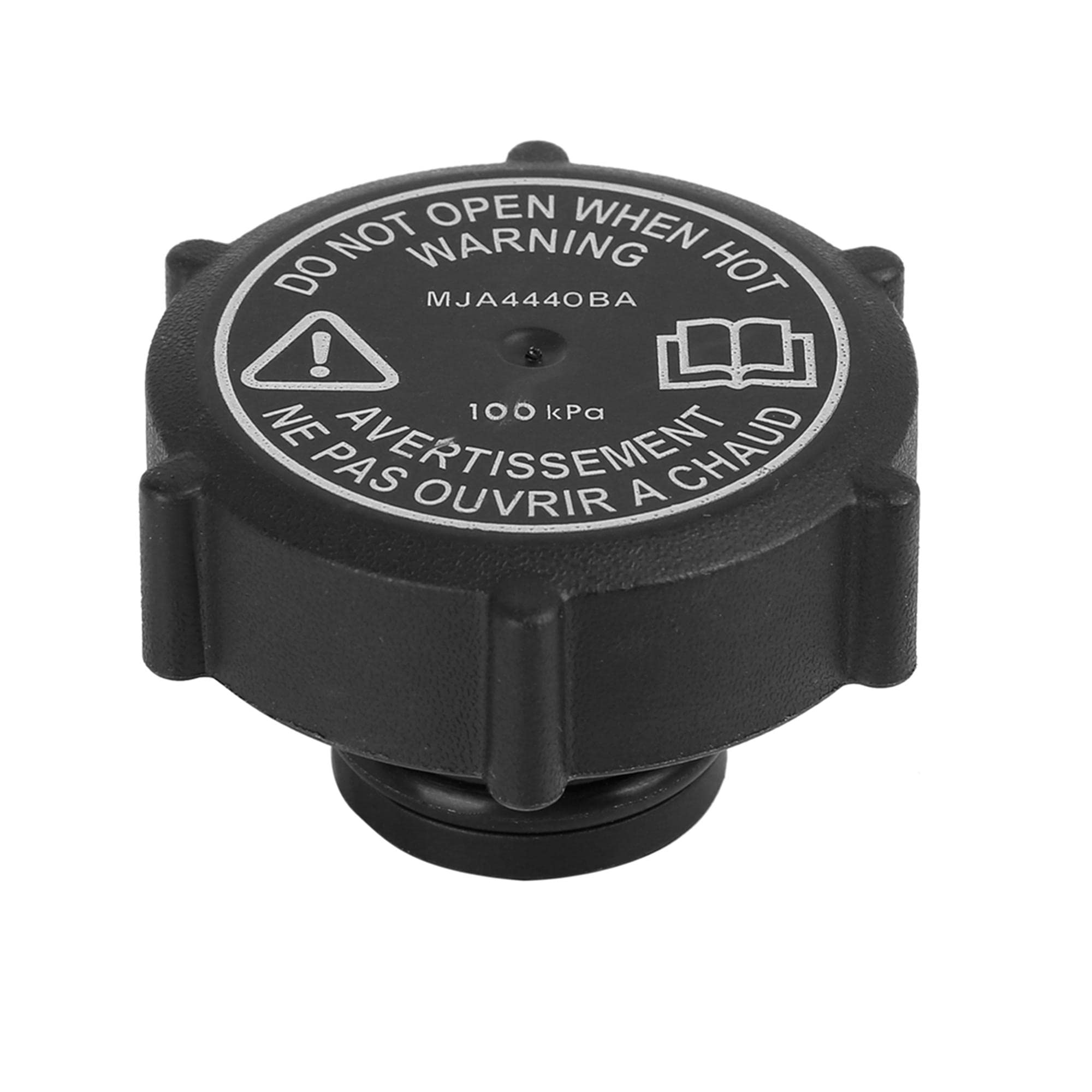 X AUTOHAUX Vehicle Radiator Coolant Water Header Surge Tank Cap Cover