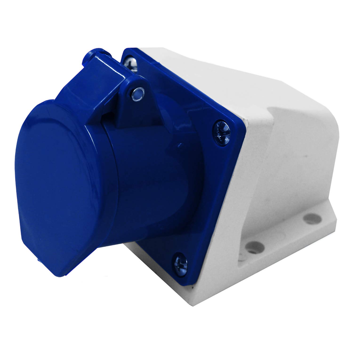 Electraline 80867 Angled Outlet Wall Plate