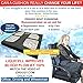 ERGO21 LiquiCell Sports Cushion - 3.5 Inch Thick Seat Pad for Tailbone, Hip & Lower Back Pain Relief - Ergonomic Comfort for Car, Office, Stadium & Wheelchairs- Better Than Gel, Foam or Air