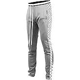 SCREENSHOT-Track Pants S41700 Mens Premium Slim Athletic Fitness Lifestyle Workout Bottoms - Classic Fit