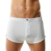 TADUANO Men's Underwear Boxer Trunks Short Low Rise Cut Fashion Sports Style Booty Thin Stretchy