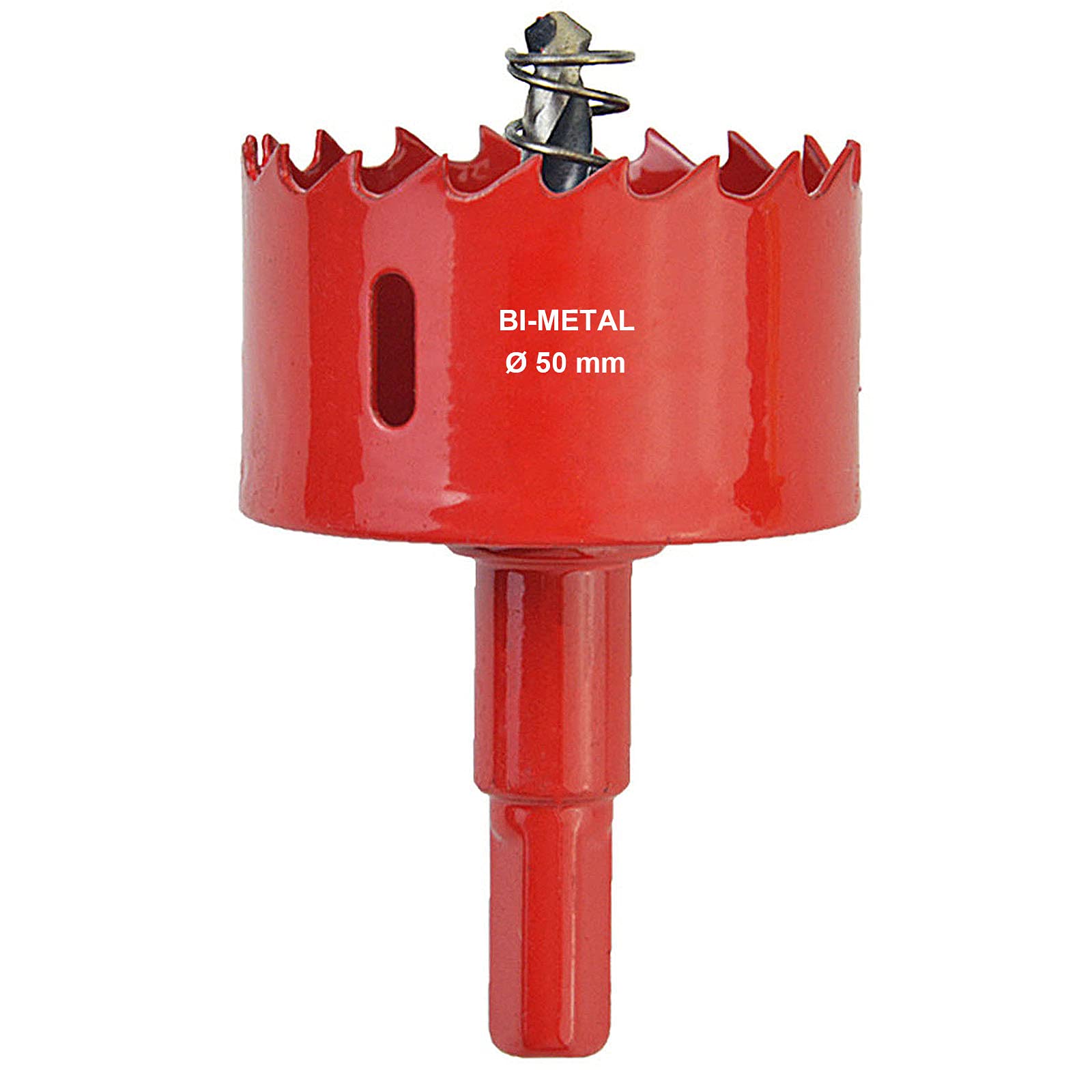 SagaSave 50mm HSS Bi-Metal Hole Saw with Corn Hole Drilling Cutter, Hole Cutter for Stainless Steel,Metal,Wood,Plastic,Drywall,Fiberboard,1.97 inch 1PCS