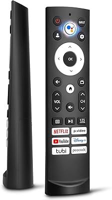 Voice Remote Control Replacement for Hisense Smart Google TV，Compatible with Hisense QLED UHD Mini-LED ULED Google TVs