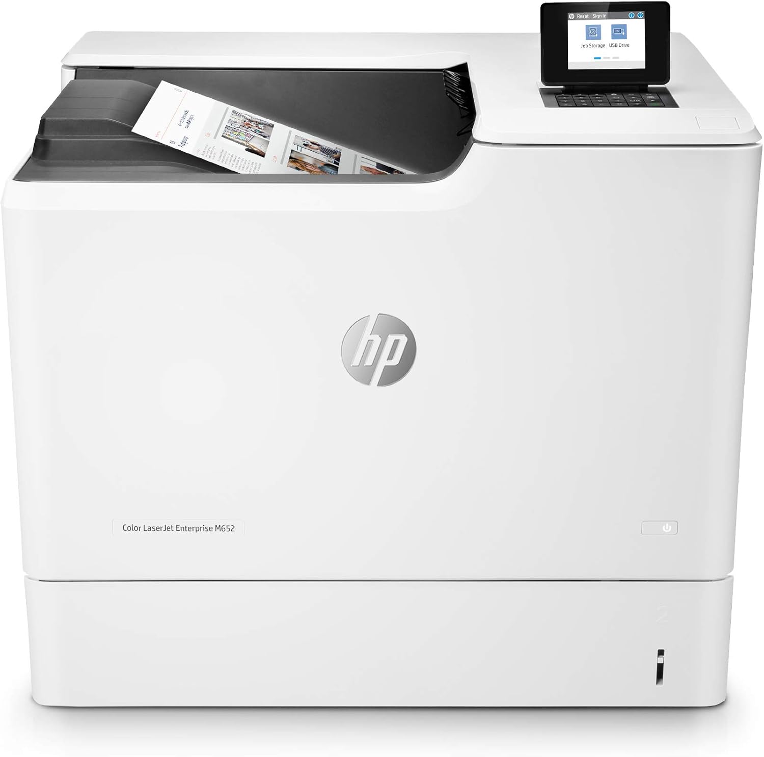 color laserjet enterprise m652dn