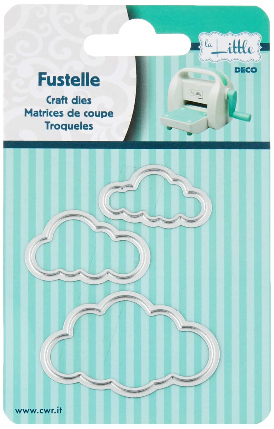 DECO La Little Die Clouds steel โ image 1