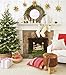 pinkblume Silver Star Garland Party Decorations Kit 3D Stars Metallic Bunting Banner for Holiday Xmas Birthday Wedding Baby Shower Hanging Decorations for Christmas Nursery Decor Clearance(4 Set)
