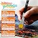 ARTacts -Professional Artist Paint Brush Set for Watercolor, Acrylics, Oil & Face Painting - A Set of 12 Premium Quality Brushes Also Great for Kids and Adults