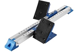 VPABES Multi-Function Athletics Track Starting Block, 6 Adjustable Pedal Angle, Sprinter Starting Block for Plastic Runway Cinder Track