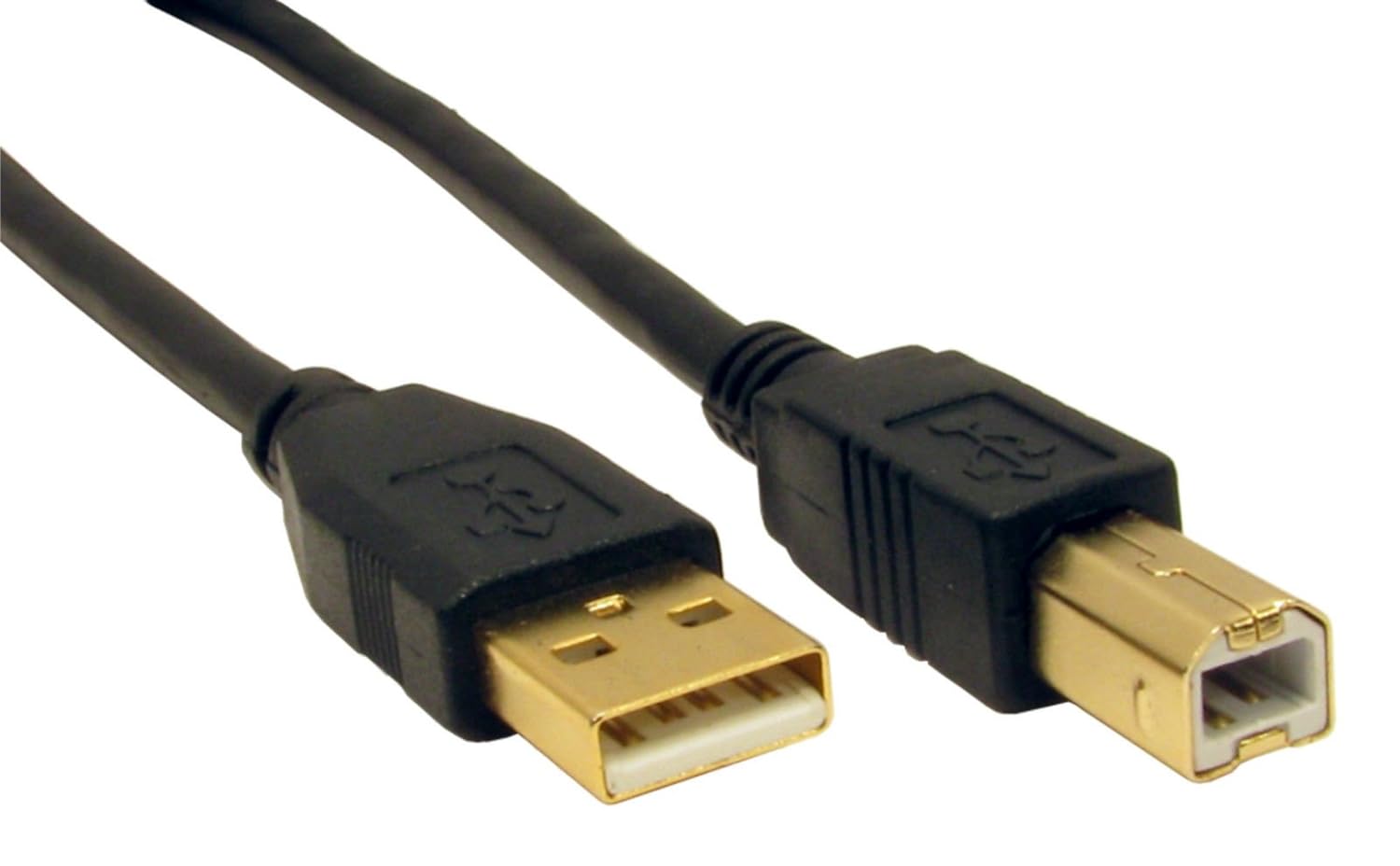 6FT USB 2 0 High Speed A B For HP Canon Dell Epson Brother Printer Cord 10 NEW Computers Tablets