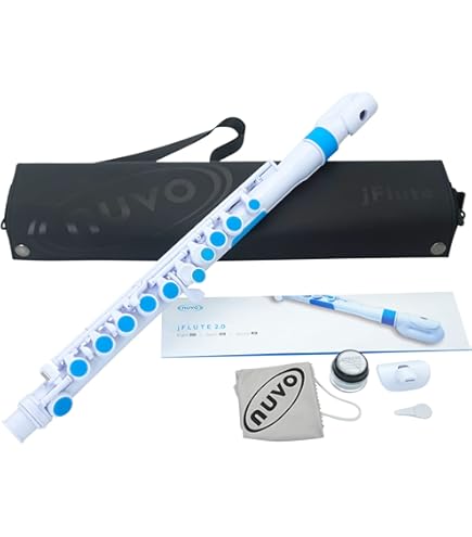 Amazon.com: Nuvo jFlute 2.0, C Flute - Plastic, White/Pink, for