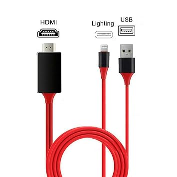 NOVPEAK - Cable Adaptador de teléfono a HDMI, Adaptador AV Digital ...