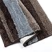 HEBE Non Slip Shag Microfiber Shower Bath Rug Absorbent for Bath Mat, Machine Washable Bathroom Floor Carpet 26