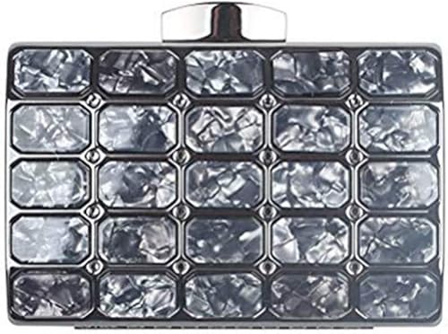 acrylic bridal clutch