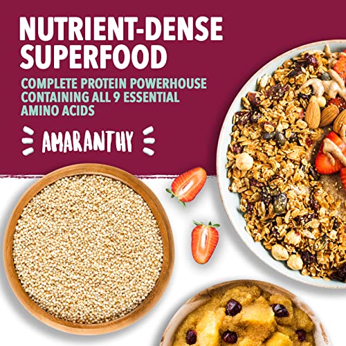 Amaranthy Readytoeat Popped Amaranth Bag (3.53 oz) High Protein