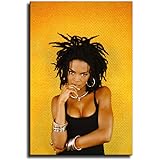 WENIN Lauryn Hill Canvas Art Poster and Wall Art Picture Print Modern Home Bedroom Decoration Poster