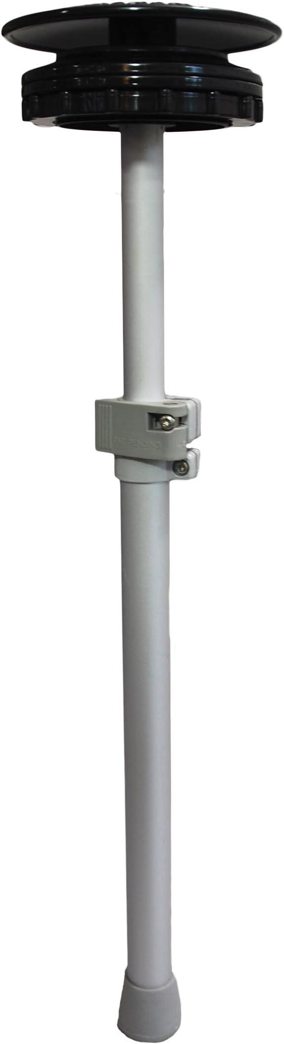 Vico MarineSupport Pole (34" - 59") + Boat Vent 3 (GXP59A-1 BV3 BLK) - Quick and Easy Installation
