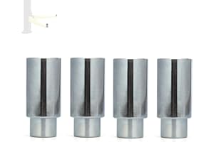 Atesilor 4 Pcs Upgraded 35mm Lift Adapter, 3 Inch Extension Stack Truck Adapter for 2 Post Car Lift Bridge Jack, Fit for Bendpak Maxjax 2 Post Lift