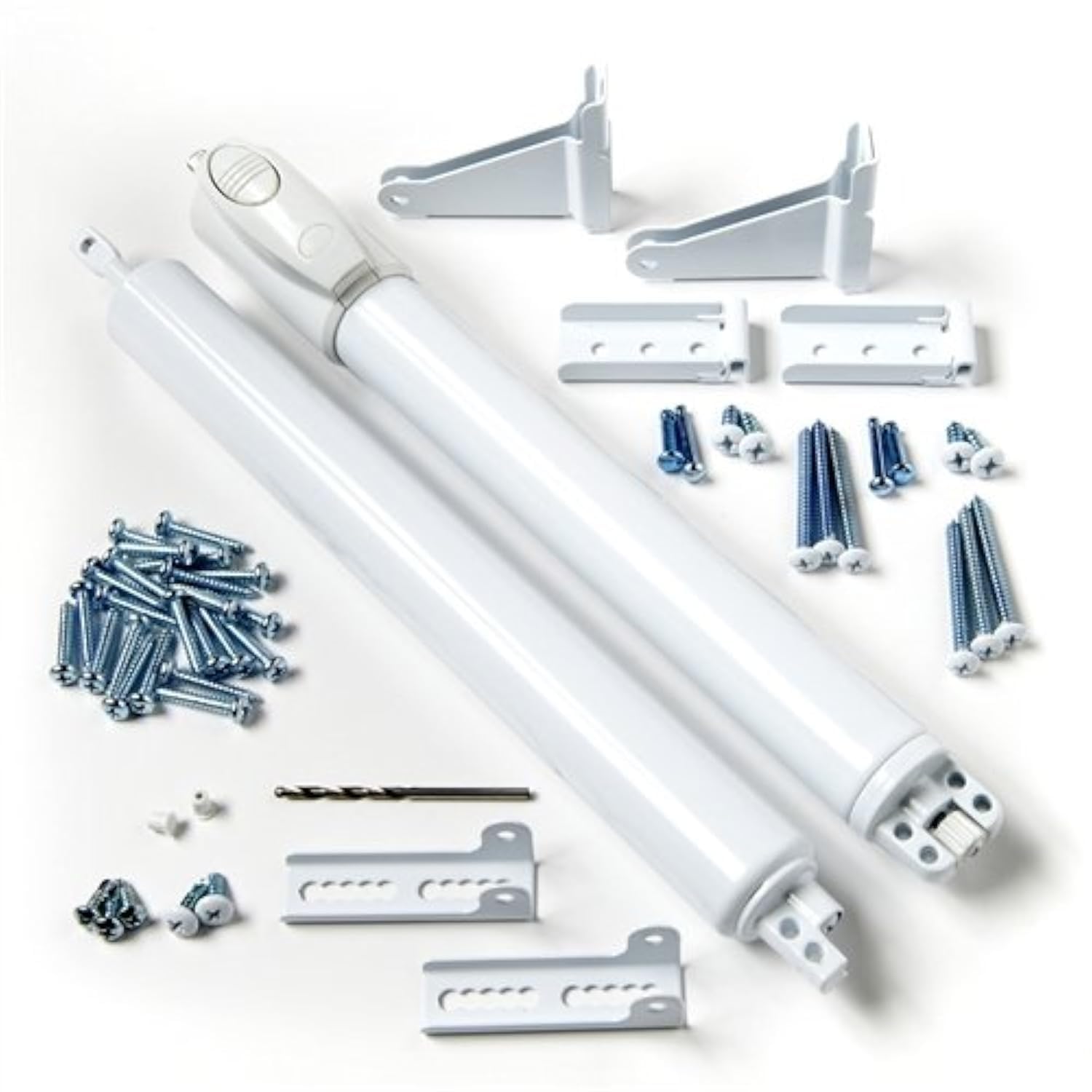 Photo 1 of Andersen Storm Door Top and Bottom Closer Kit in White Color