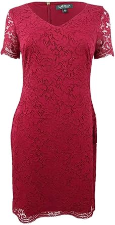 ralph lauren lace cocktail dress