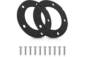 EMIHO 2 Pack Boat Fuel Sending Unit Gasket (NBR), Marine Fuel Sender Gasket Kit, Boat Fuel Tank Sender for Marine Fuel Tank Sending Unit Gasket