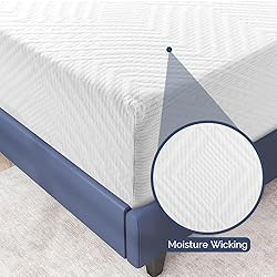 IULULU Twin Mattress, 10-Inch Twin Memory Foam