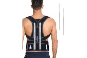 Hurmoya Back Brace Posture Corrector for Women and Men, Lower and Upper Back Pain Relief, Hunchback and Scoliosis Straightene