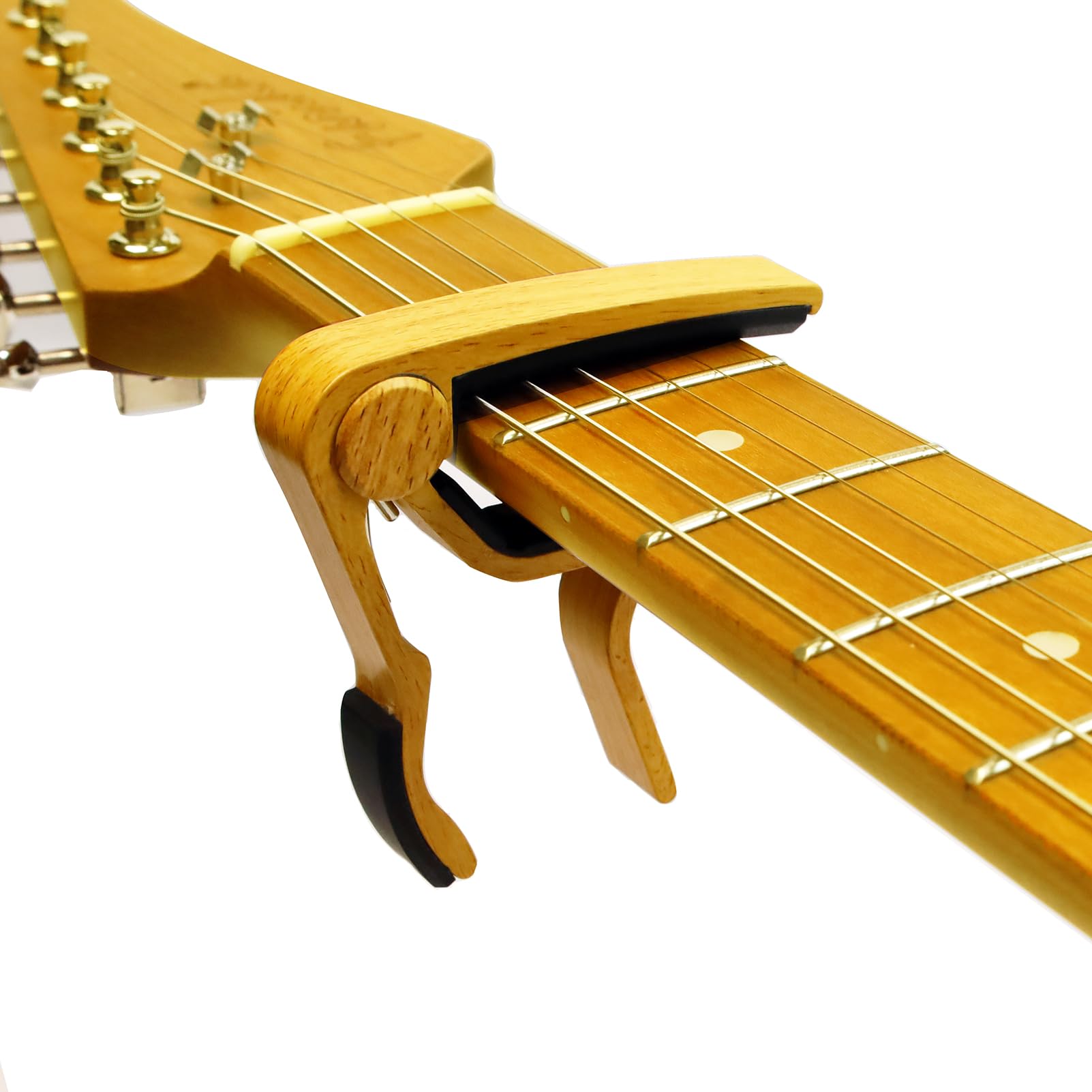 Capo Guitar Capo for Acoustic Guitar Electric Guitar Ukulele Capo Guitar Accessories (Naturalwood)