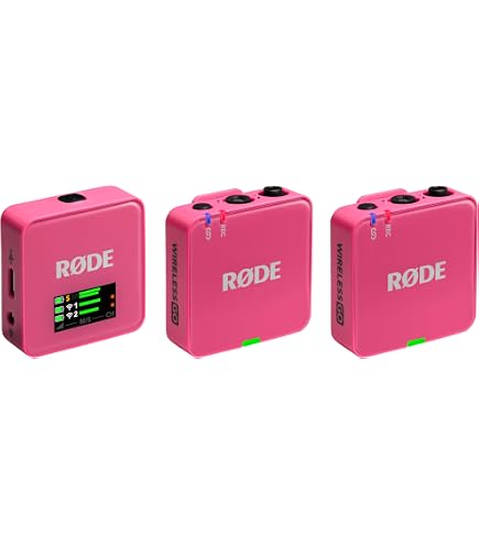 Amazon.com: Rode Wireless GO (Gen 3) Compact Wireless Microphone