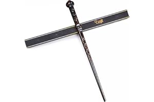 Handicraftviet Wooden Heart Wand, Magic Wand 15' for Witchcraft Collectible, Magical Gift for Children and Adults on Halloween, Christmas and Birthday Party (Heart Wand)