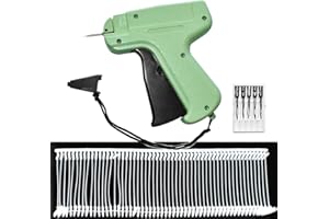 HDST-HOME Retail Price Tag Attacher Tagging Gun for Clothing Clothes Label Tag with 6 Needles & 1000pcs Barbs Fasteners Store Warehouse Consignment Garage Yard Sale