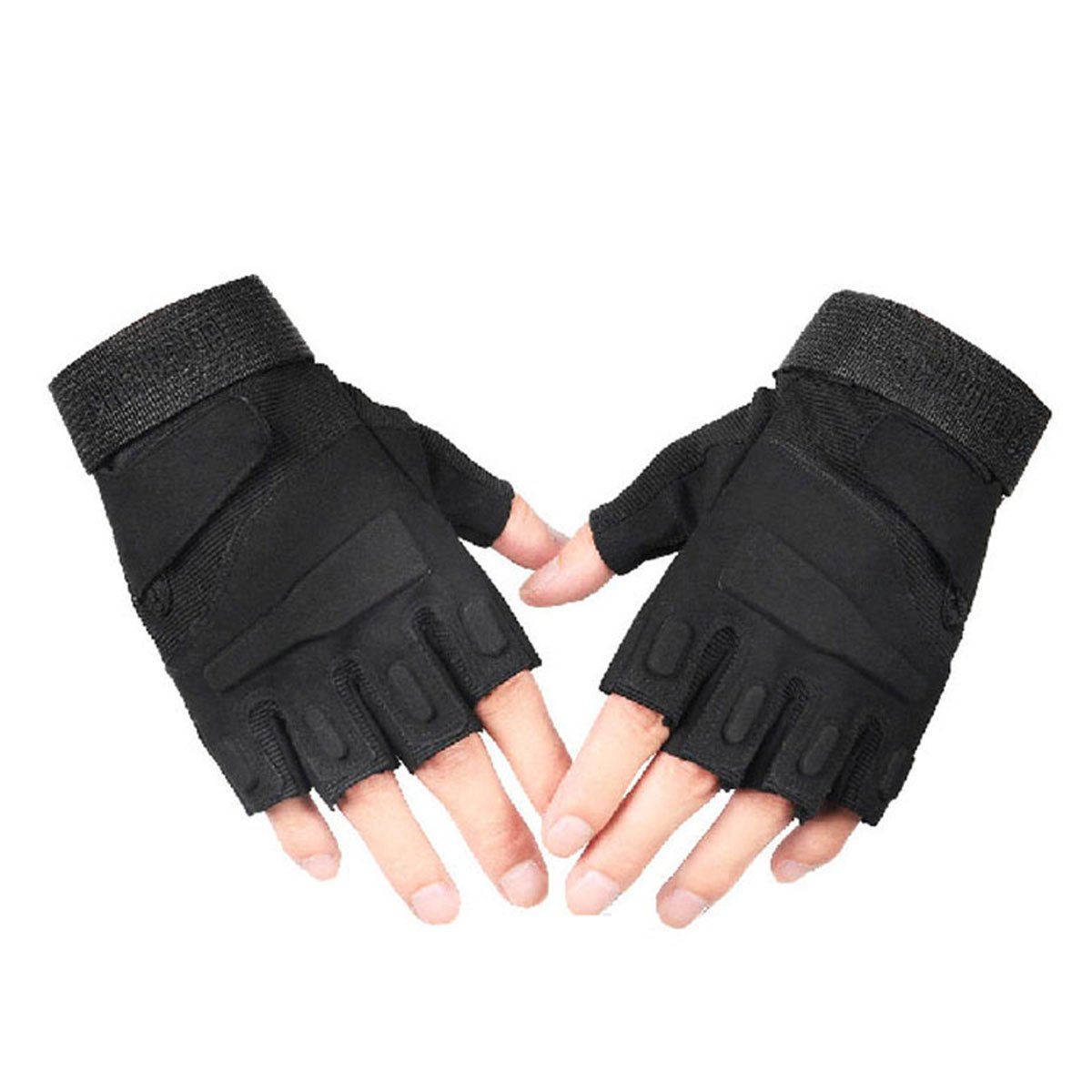 LONGQI antidérapant Yoga Fitness Haltères Course Sports d\'équitation moitié Gants à Doigts