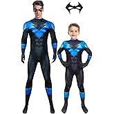 Bailu Halloween Superhero Costume Cosplay Bodysuit Jumpsuit Zentai Onesie Spandex 3D Style For Adults