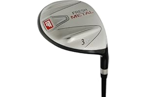 Founders Club Fresh Metal Golf Clubs Fairway Woods with Graphite Shaft and Head Cover