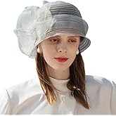 Kentucky Fascinators Hat with Flower Veil Wedding Pillbox Hats Pearl Rhinestone Women Cocktail Fedoras Derby Cap