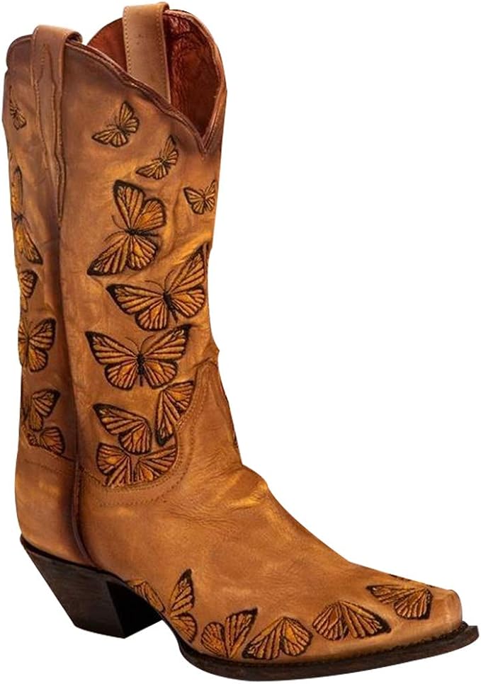 Puimentiua Vinatge Western Butterflies Embroidered