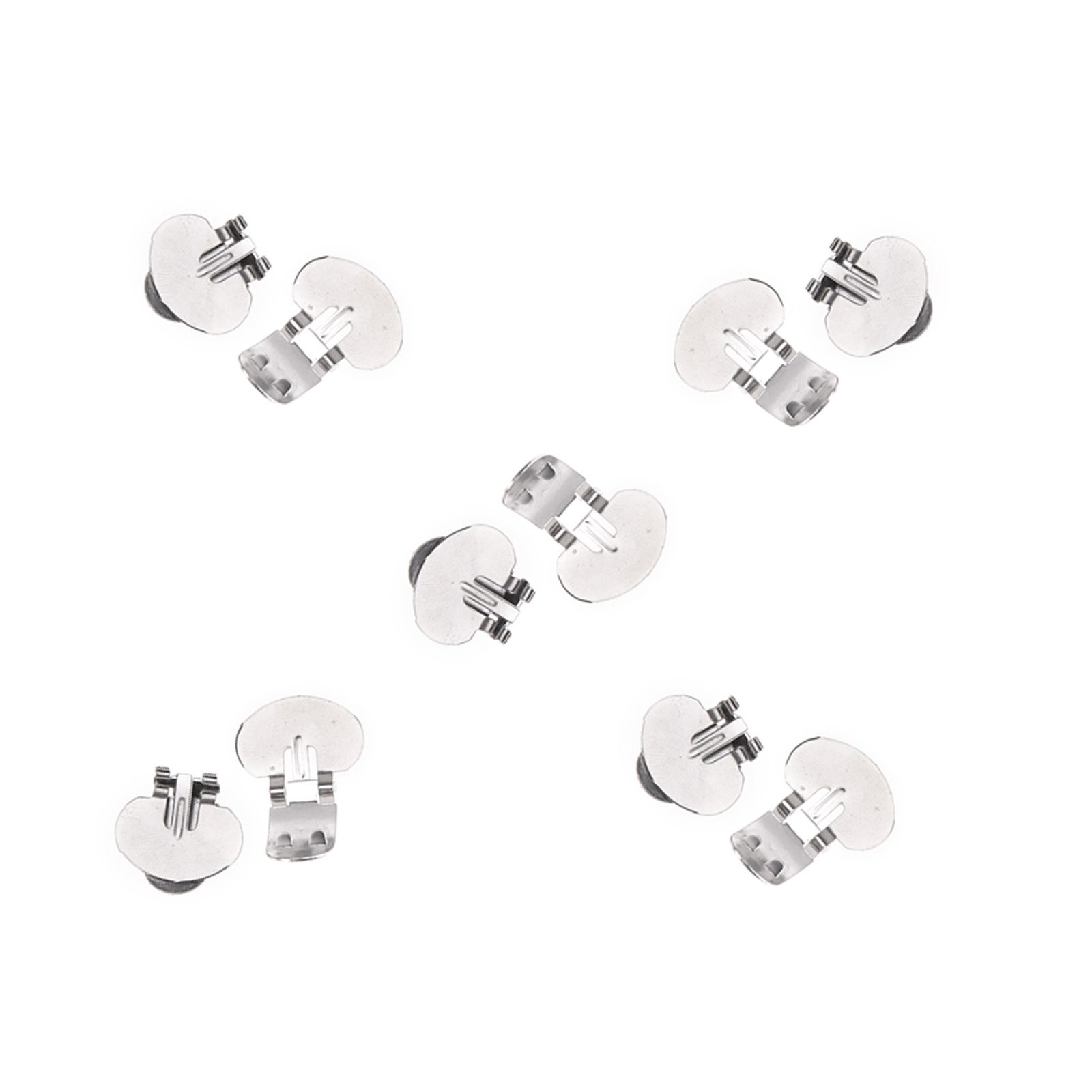 10x Empty Shoe Clips Wedding Brooch Craft Buckles Bridal Accessories