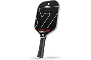 YVmove Pickleball Paddle with T700 Raw Carbon Fiber Surface & 16mm STR-Core Power Polymer Core, Premium Pickle Ball Racket Designed for Ultimate Spin & Consistency, USAPA Approved