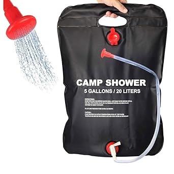 Ftyu Auflegen Solardusche Aussendusche Solar Gartendusche Mit Handbrause Mobiler 20 Liter Wassertank Fur Dusche Im Garten Fur Camping Im Freien Uberleben Amazon Es Industria Empresas Y Ciencia