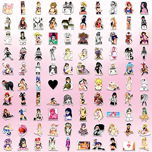 300PCS Sexy Anime Girls Stickers for Adults, Lady&amp;loli Bunny Girl Vinyl ...