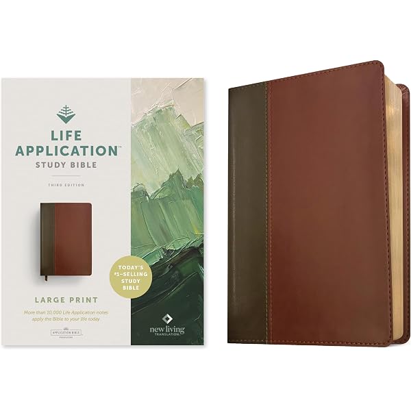 NLT Life Application Study Bible, Third Edition, Large Print