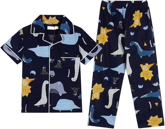 Amazon キッズパジャマ 男の子 半袖 長ズボン 綿 春夏 ルームウェア 上下セット 前開き かわいい 快適 柔らかい 通気性 部屋着 寝間着 子供服 パジャマ 通販 Amazon キッズパジャマ 男の子 半袖 長ズボン 綿 春夏 ルームウェア 上下セット 前開き かわいい 快適 柔らかい 通気性 部屋着 寝間着 子供服 パジャマ 通販