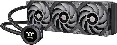 Thermaltake Toughliquid Ultra 360 AIO CPU Liquid Cooler 2.1" LCD 2500 RPM Fans