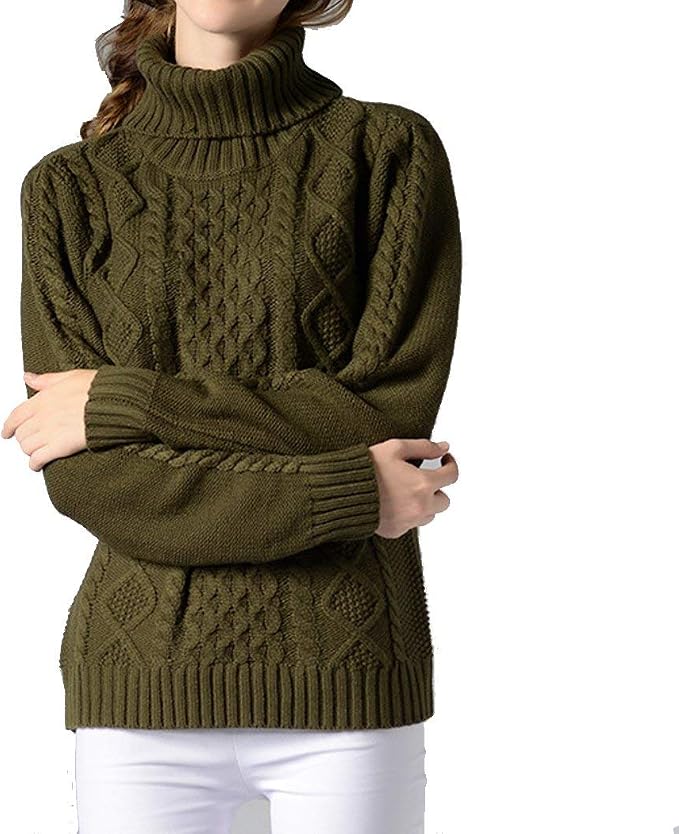 Jersey De Punto Para Mujer – Suéter Holgado Con Abertura Lateral, Ideal Para Invierno