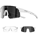 KAPVOE Kids Baseball Glasses Youth Sports Sunglasses Softball Cycling Running Shades Boys Girls Age 3-14 - K9035