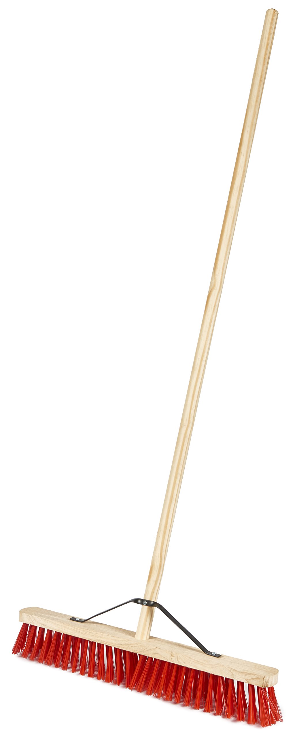 Saddlers PVC Platform Broom with Fitted Handle and Stay, 24-inch