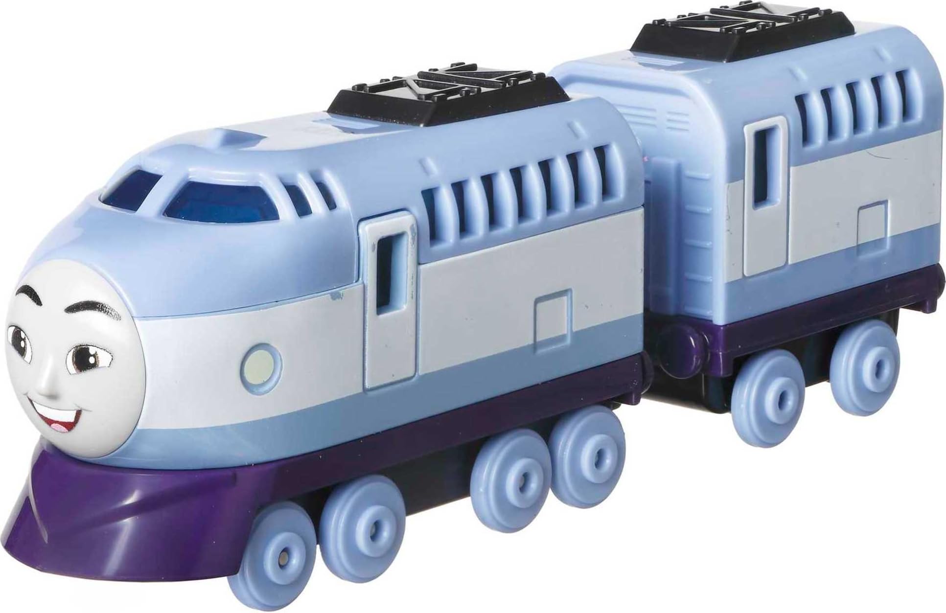 Thomas & Friends Fisher-Price die-cast push-along Kenji toy train engine for preschool kids ages 3+