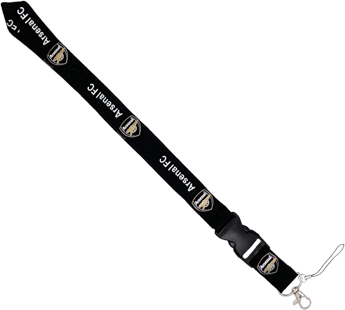 VKOTOUNY FC Football Club Fan Lanyard Key Chain Use for Mobile Phone/Business ID/Badge Card ect for Arsenal Fans : Sports & Outdoors