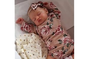 Kaydora Reborn Baby Girl Dolls - 20 inch Lifelike Newborn Baby with Realistic Veins for Kids Age 3 +