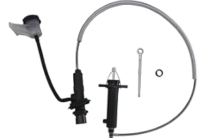 ANGYMECK Clutch Master + Slave Cylinder Assembly Compatible with Dodge Ram 2500 3500 Pickup 1994-1997 Replace for CC649029 52087600 D701104 DBFAJL608A CRS016