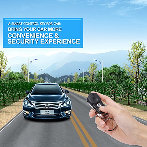 4 Doors Central Lock Kit, Universal Car Central Power Door Lock/Unlock Kit Remote Locking Security System DC 12V